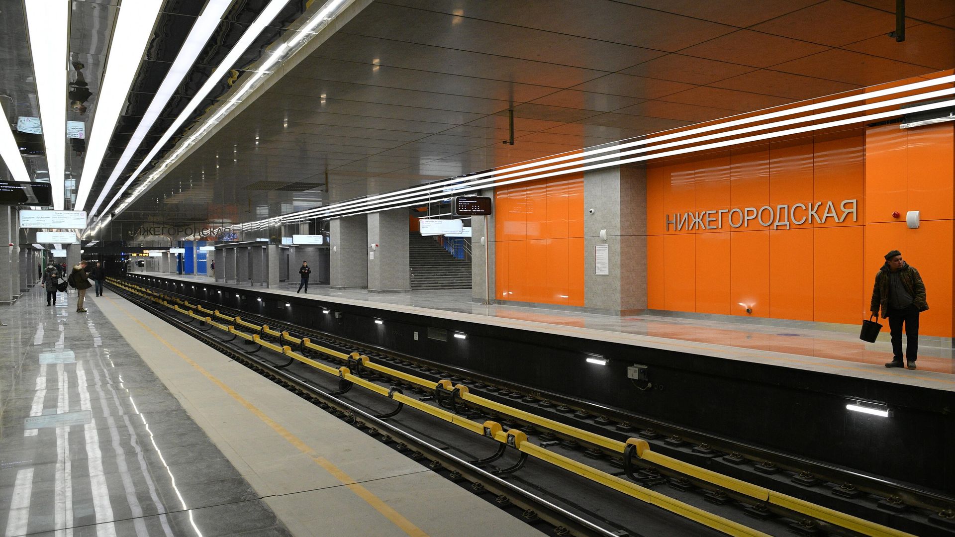 Станция московского метро Нижегородская Станция московского метро Нижегородская - РИА Новости, 1920, 12.07.2022