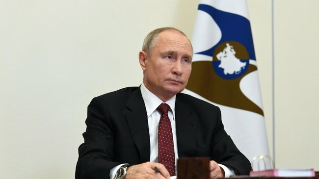 Президент РФ Владимир Путин принял участие в заседании ВЕЭС