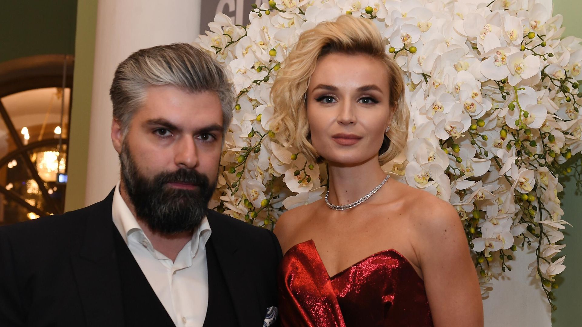 Певица Полина Гагарина и Дмитрий Исхаков Певица Полина Гагарина и Дмитрий Исхаков - РИА Новости, 1920, 12.12.2020