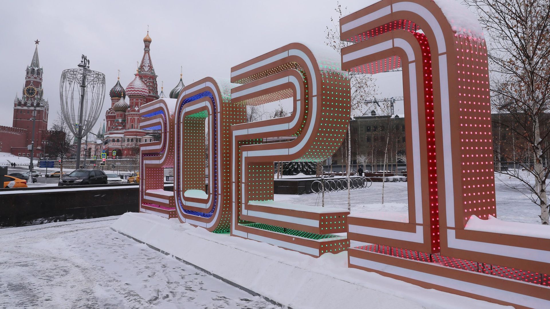 Снег в Москве Снег в Москве - РИА Новости, 1920, 30.12.2020