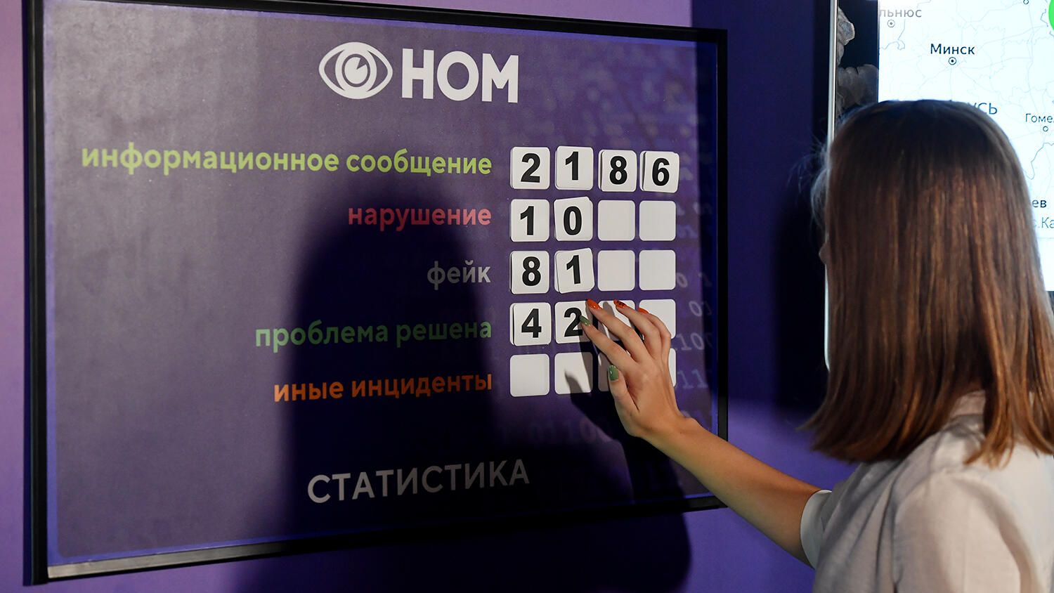 Представитель Независимого общественного мониторинга (НОМ) Представитель Независимого общественного мониторинга (НОМ) - РИА Новости, 1920, 16.12.2020