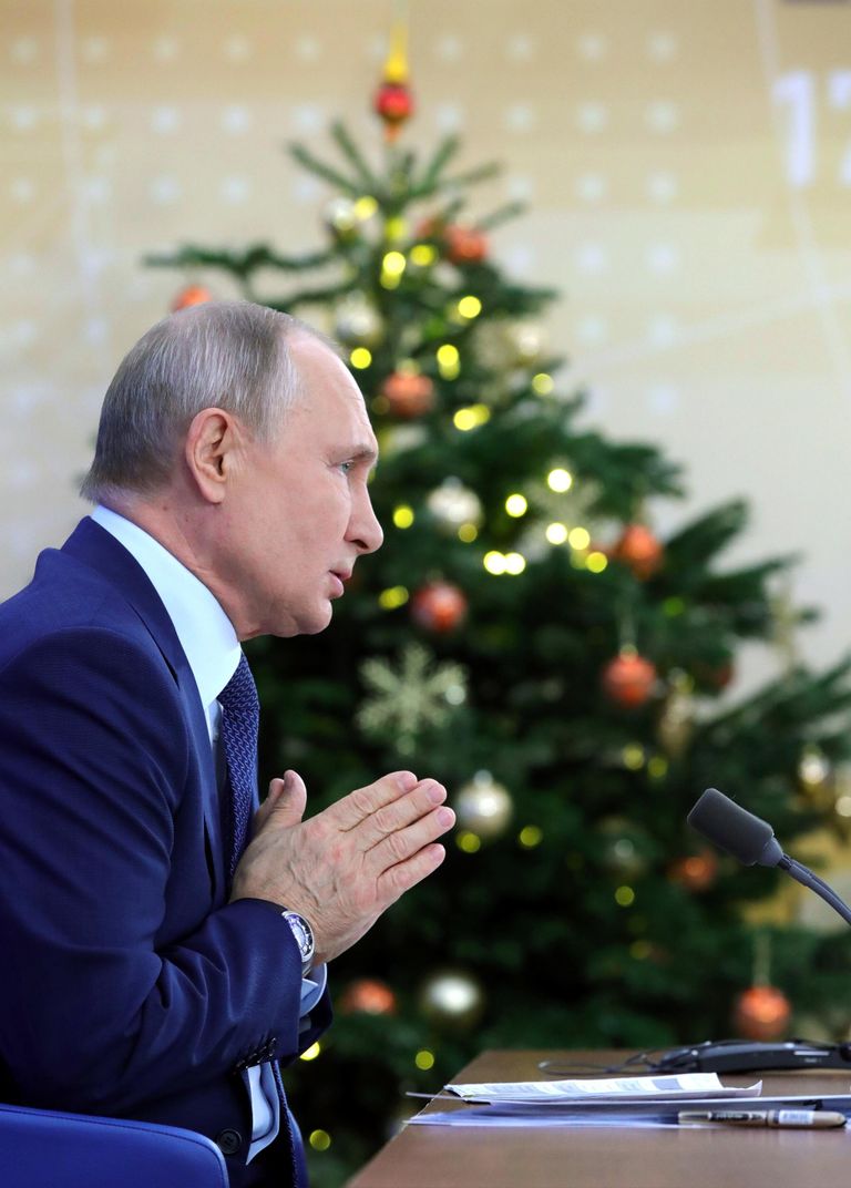 Ежегодная пресс-конференция президента РФ В. Путина
