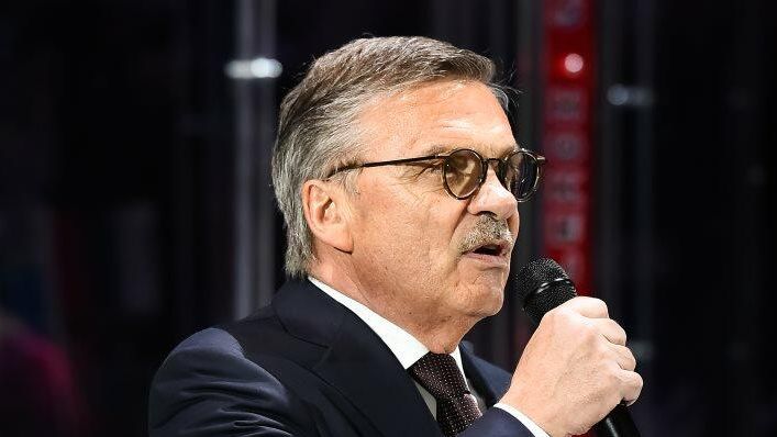 Президент Международной федерации хоккея на льду (IIHF) Рене Фазель Президент Международной федерации хоккея на льду (IIHF) Рене Фазель - РИА Новости, 1920, 08.09.2021