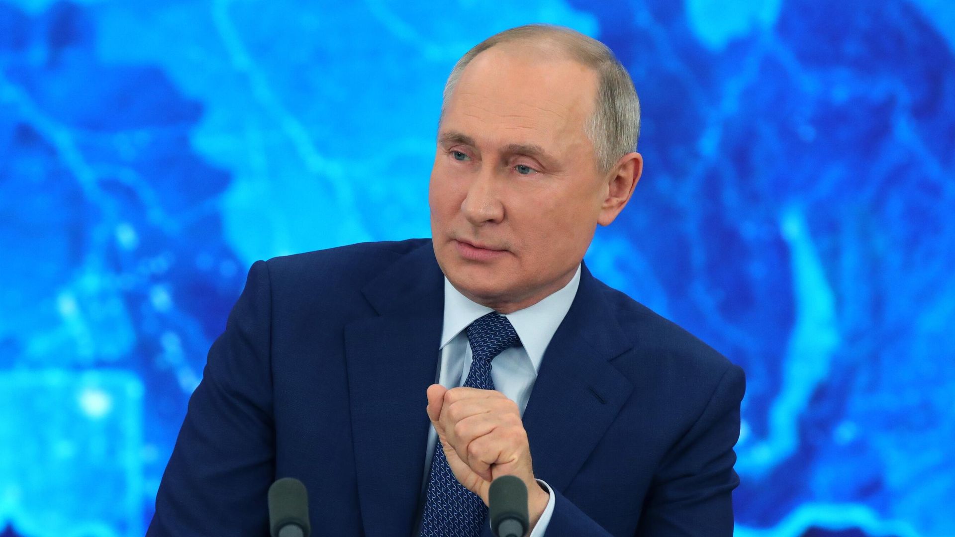 Президент РФ Владимир Путин на большой ежегодной пресс-конференции - РИА Новости, 1920, 17.12.2020