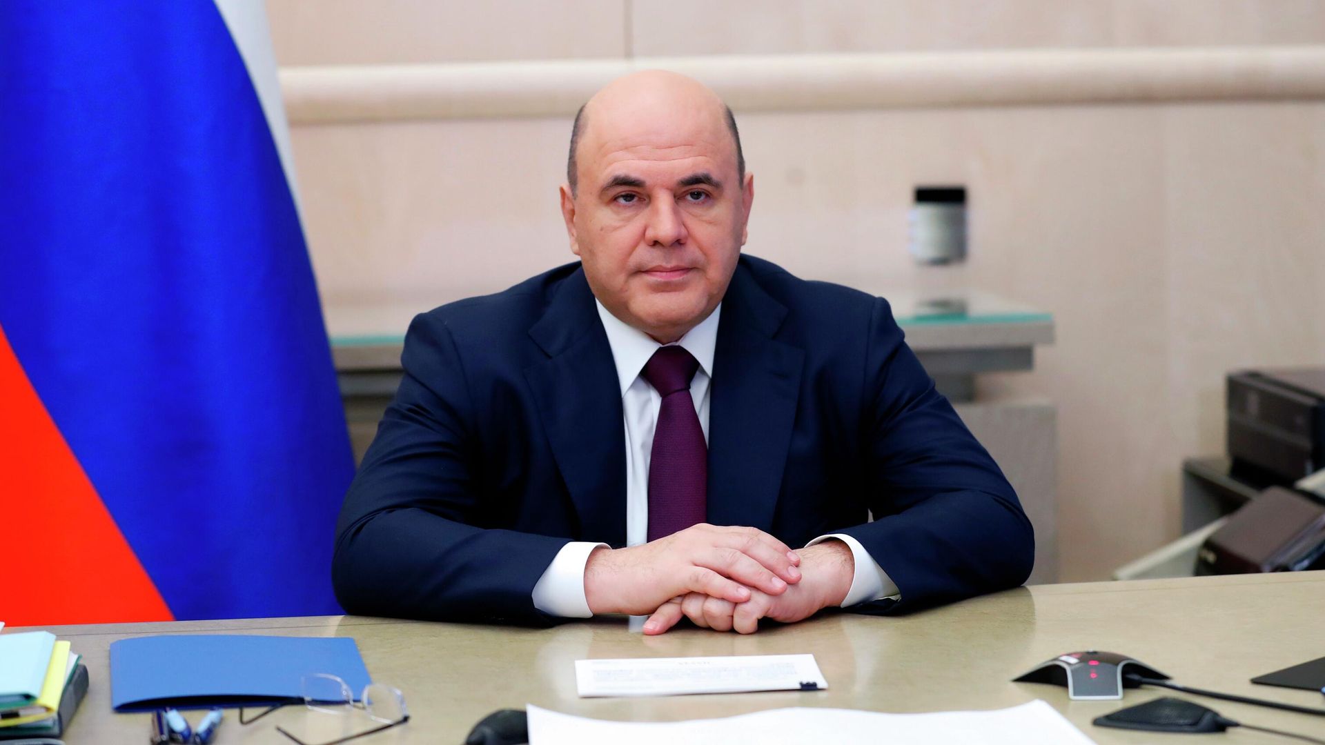 Председатель правительства РФ Михаил Мишустин проводит совещание с вице-премьерами РФ - РИА Новости, 1920, 06.10.2025