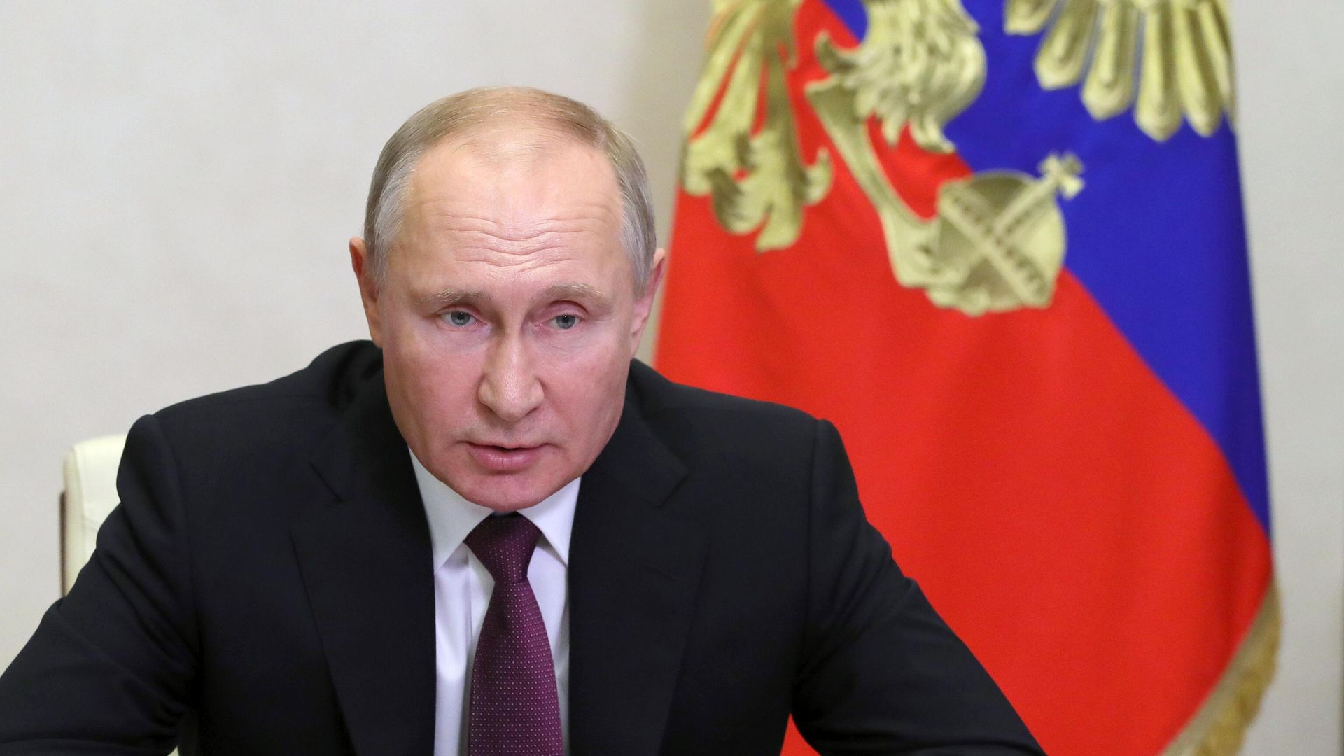 Владимир Путин проводит оперативное совещание с постоянными членами Совета безопасности РФ Владимир Путин проводит оперативное совещание с постоянными членами Совета безопасности РФ - РИА Новости, 1920, 27.01.2021
