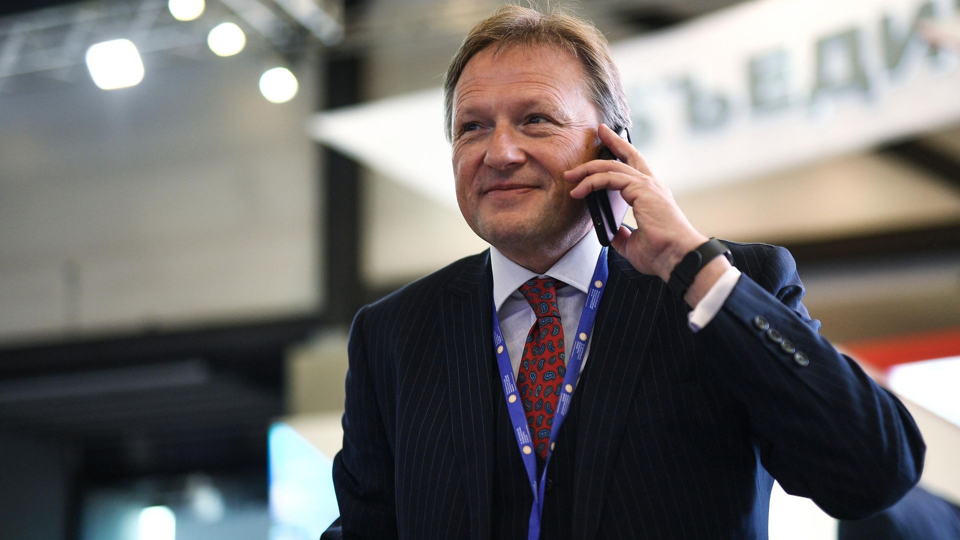 Уполномоченный при президенте РФ по защите прав предпринимателей Борис Титов на Санкт-Петербургском международном экономическом форуме - РИА Новости, 1920