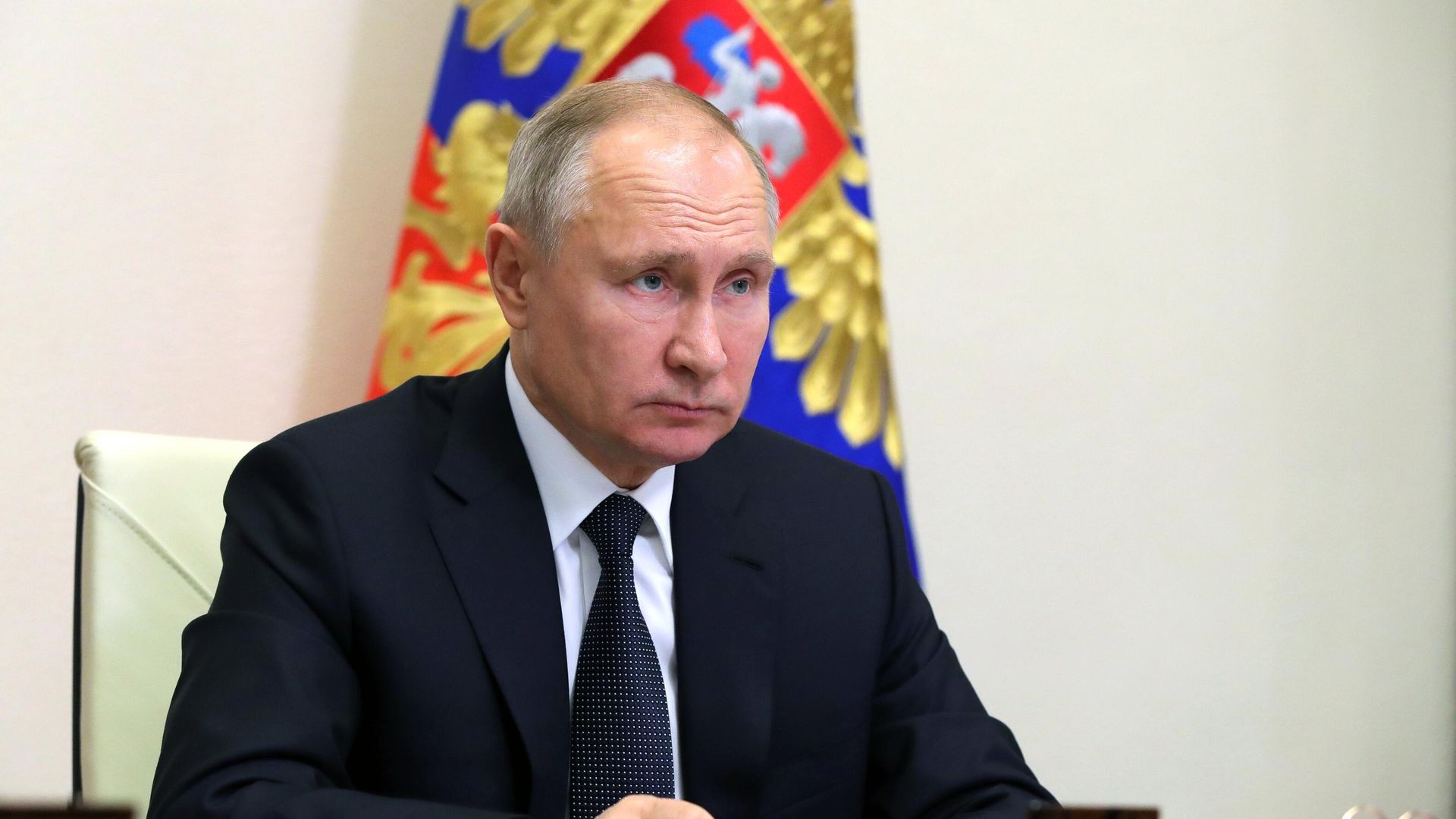 Президент РФ В. Путин провел совместное заседание Госсовета и Совета по стратегическому развитию и национальным проектам Президент РФ В. Путин провел совместное заседание Госсовета и Совета по стратегическому развитию и национальным проектам - РИА Новости, 1920, 23.12.2020