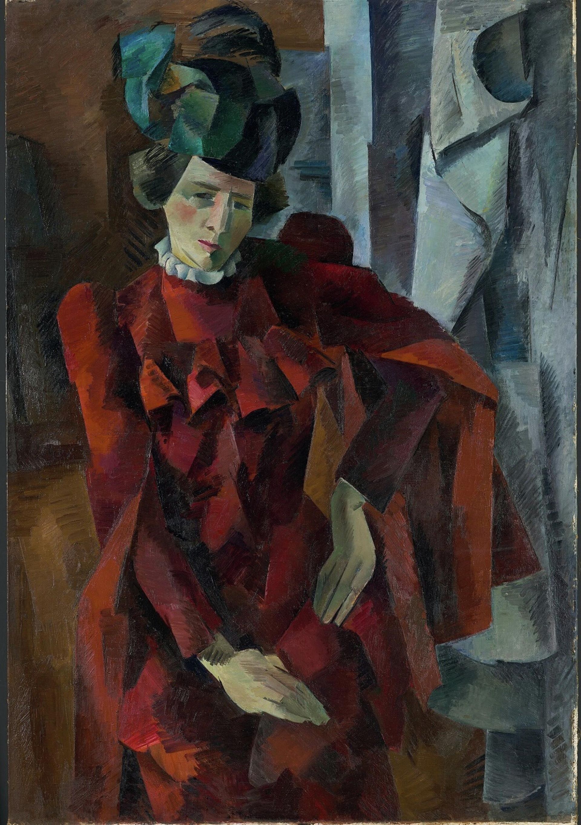 Фальк Р.Р. Дама в красном. 1918 Фальк Р.Р. Дама в красном. 1918 - РИА Новости, 1920, 23.12.2020