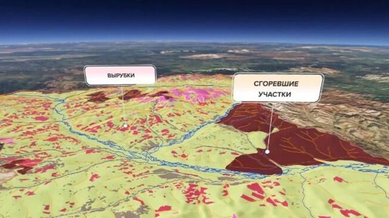 Построение трехмерной цифровой модели леса на основе спутниковых снимков Построение трехмерной цифровой модели леса на основе спутниковых снимков