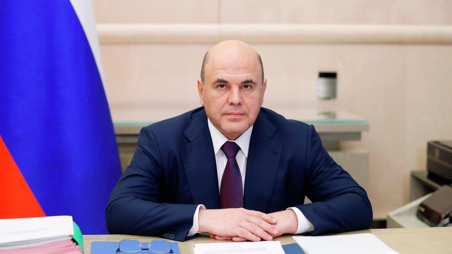 Председатель правительства РФ Михаил Мишустин проводит в режиме видеоконференции совещание с членами кабинета министров РФ Председатель правительства РФ Михаил Мишустин проводит в режиме видеоконференции совещание с членами кабинета министров РФ - РИА Новости, 1920, 25.12.2020