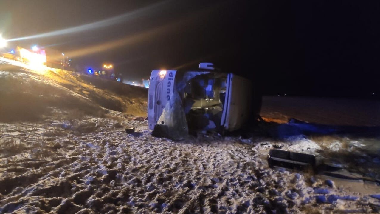 ДТП с участием автобуса в Рязанской области ДТП с участием автобуса в Рязанской области - РИА Новости, 1920, 25.12.2020