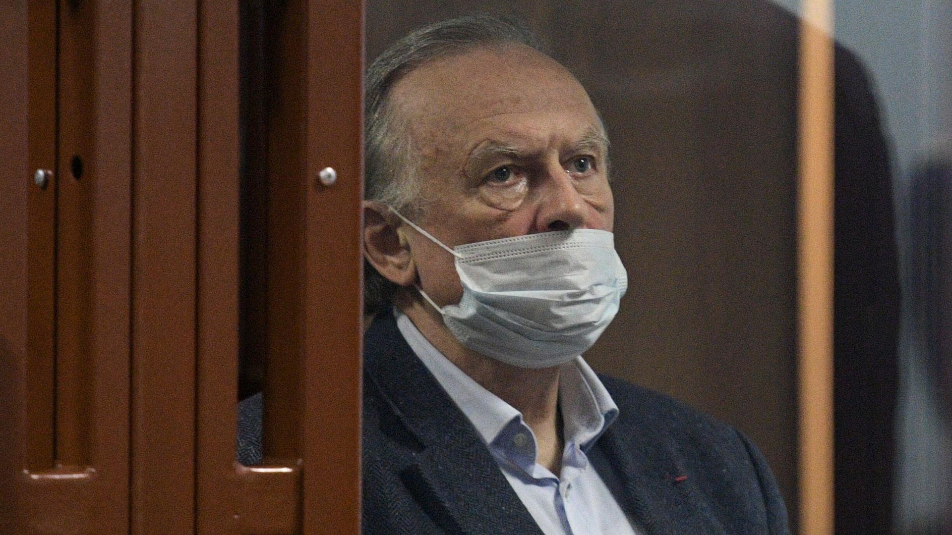 Историк Олег Соколов во время оглашения приговора в зале судебного заседания Октябрьского районного суда Санкт-Петербурга Историк Олег Соколов во время оглашения приговора в зале судебного заседания Октябрьского районного суда Санкт-Петербурга - РИА Новости, 1920, 03.06.2021