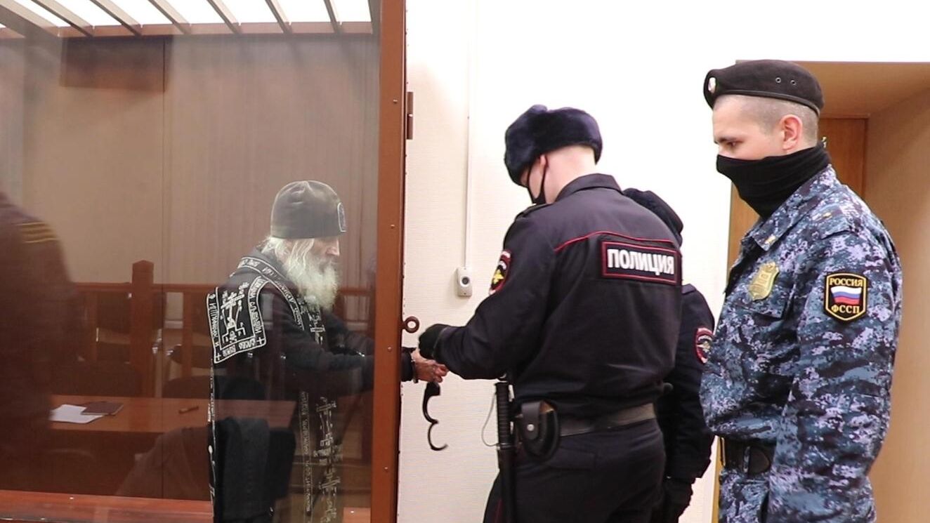 Бывший схимонах Сергий (Николай Романов) в Басманном суде Москвы Бывший схимонах Сергий (Николай Романов) в Басманном суде Москвы - РИА Новости, 1920, 30.11.2021