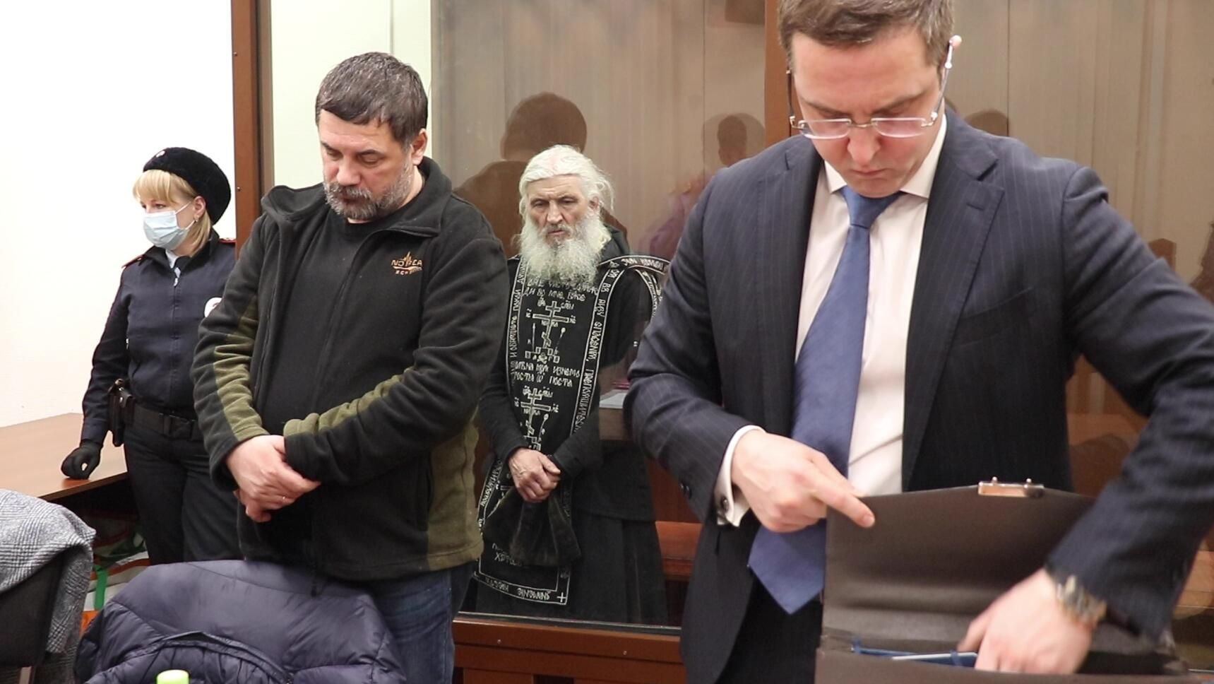 Бывший схимонах Сергий в Басманном суде Москвы, где ему должны избрать меру пресечения Бывший схимонах Сергий в Басманном суде Москвы, где ему должны избрать меру пресечения - РИА Новости, 1920, 30.12.2020