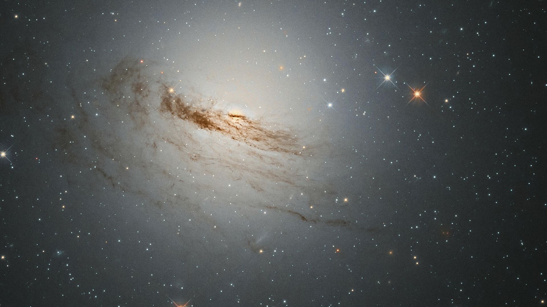 Линзовидная галактика NGC 1947 в созвездии Золотая Рыба Линзовидная галактика NGC 1947 в созвездии Золотая Рыба - РИА Новости, 1920, 05.01.2021