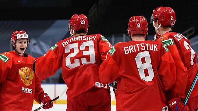 Молодежная сборная России по хоккею на чемпионате мира 2021 года