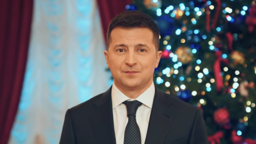 Новогоднее обращение президента Украины Владимира Зеленского - РИА Новости, 1920, 01.01.2021