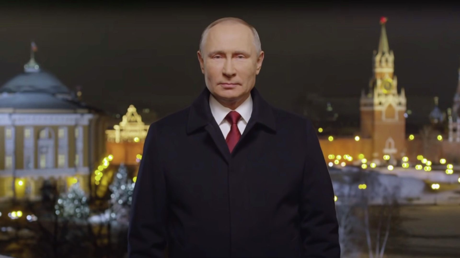 Кадр новогоднего обращения президента России Владимира Путина - РИА Новости, 1920, 25.12.2023