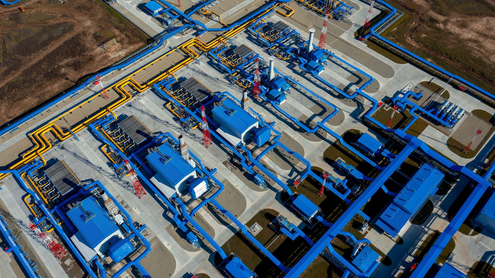 Компрессорная станция Атаманская газопровода Сила Сибири Компрессорная станция Атаманская газопровода Сила Сибири - РИА Новости, 1920, 17.05.2022