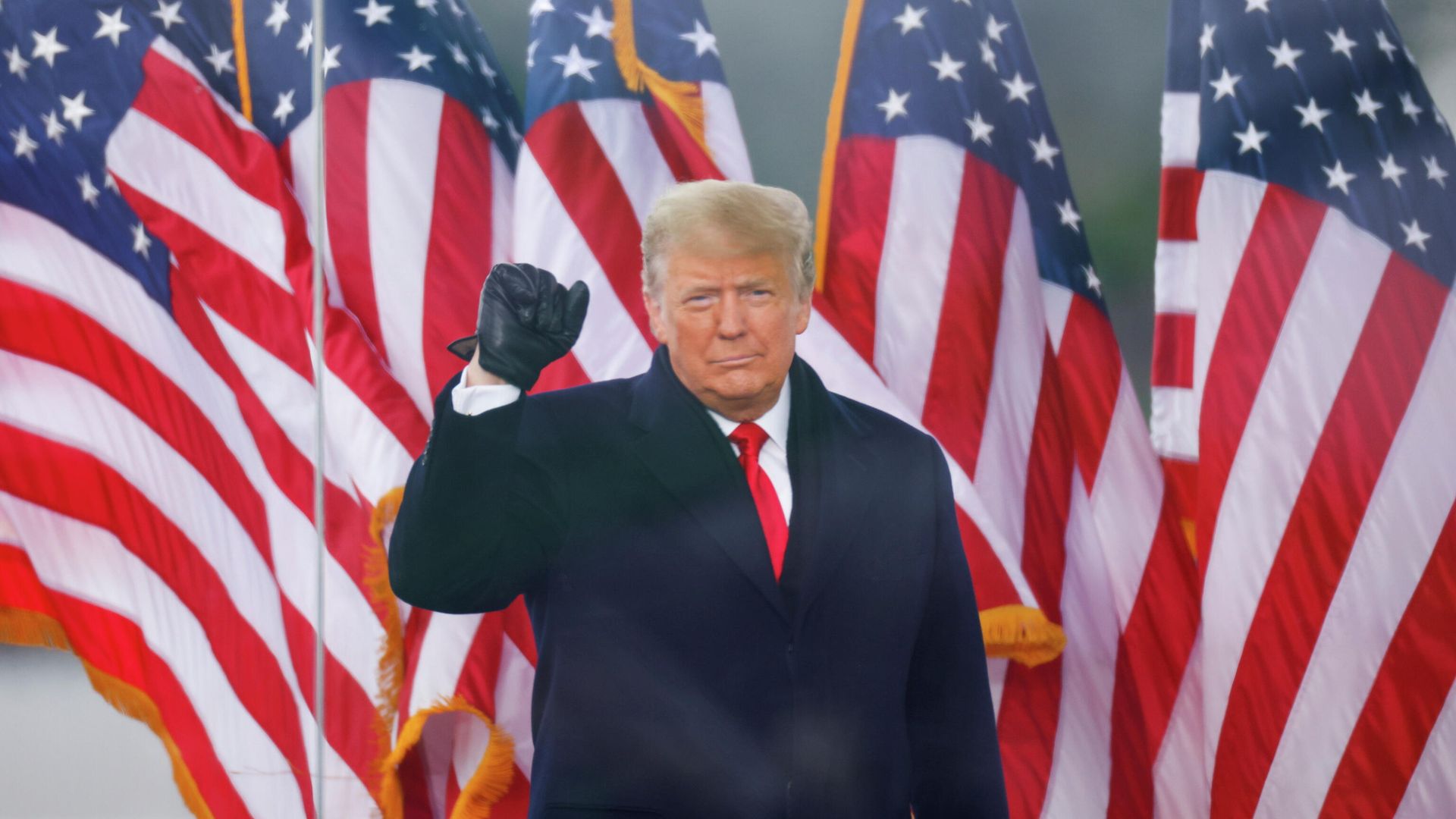 Президент Дональд Трамп выступает на митинге в Вашингтоне Президент Дональд Трамп выступает на митинге в Вашингтоне - РИА Новости, 1920, 12.01.2021