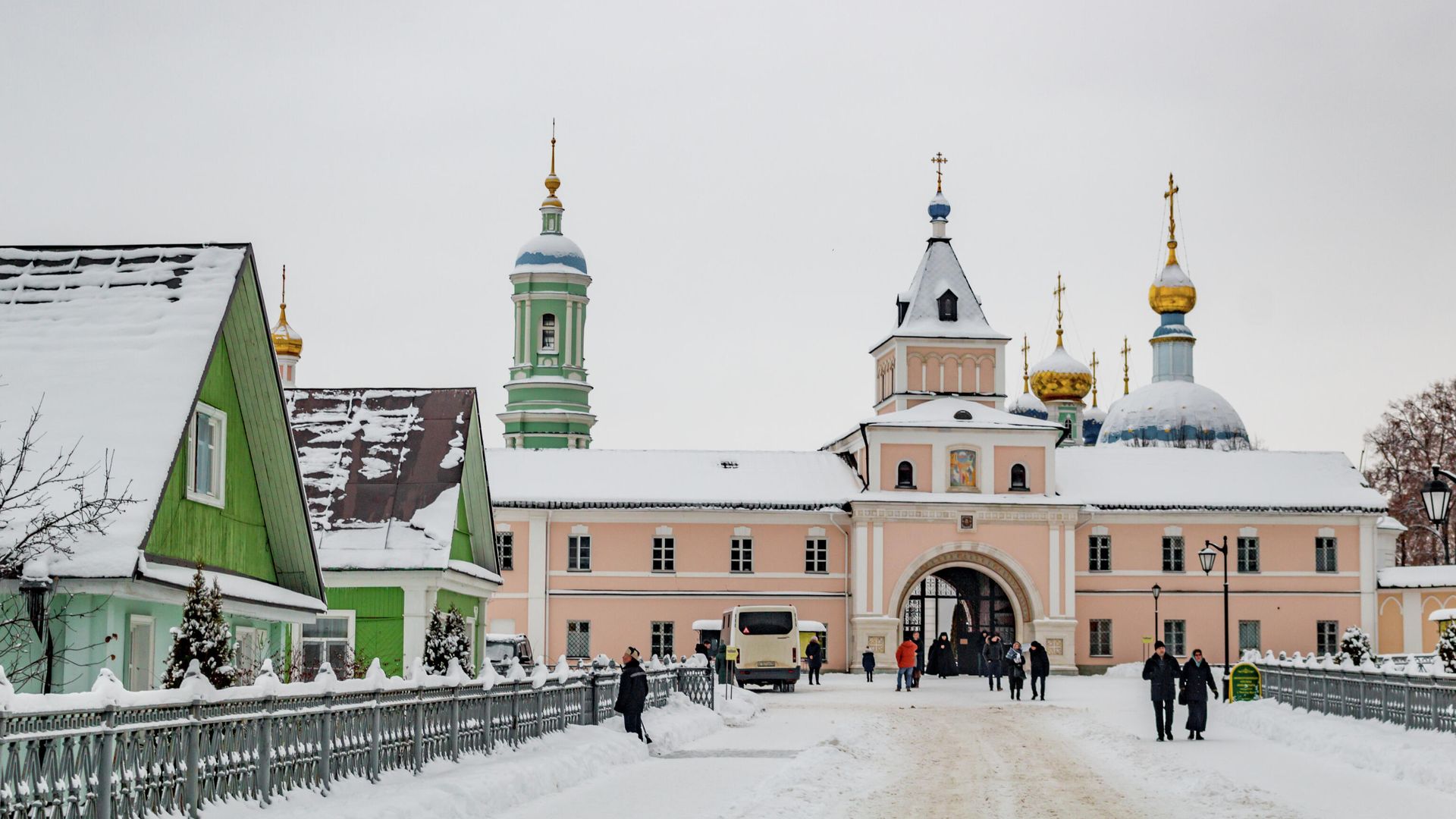 Оптина пустынь  - РИА Новости, 1920, 03.01.2026