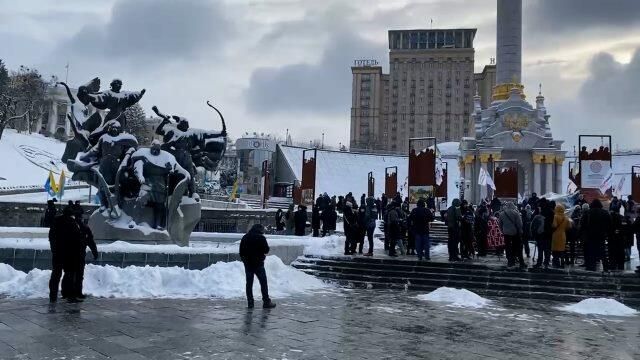 Протесты против роста коммунальных тарифов на киевском Майдане Протесты против роста коммунальных тарифов на киевском Майдане - РИА Новости, 1920, 15.01.2021
