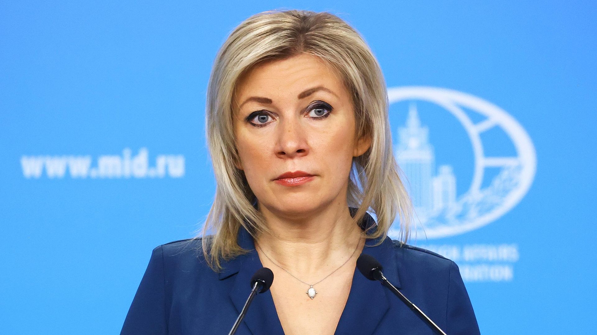 Официальный представитель Министерства иностранных дел России Мария Захарова во время брифинга в Москве Официальный представитель Министерства иностранных дел России Мария Захарова во время брифинга в Москве - РИА Новости, 1920, 22.01.2021