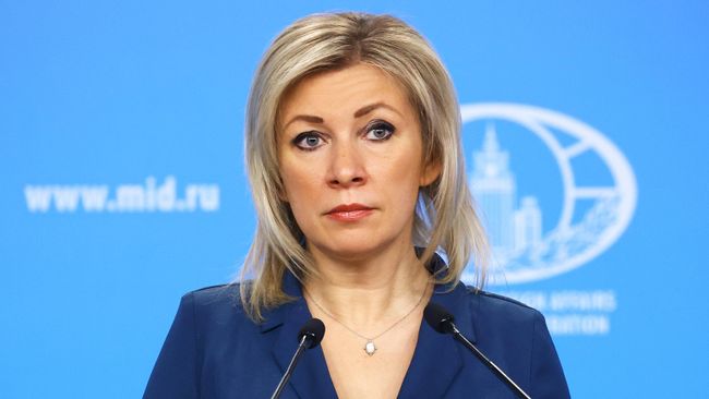 Официальный представитель Министерства иностранных дел России Мария Захарова