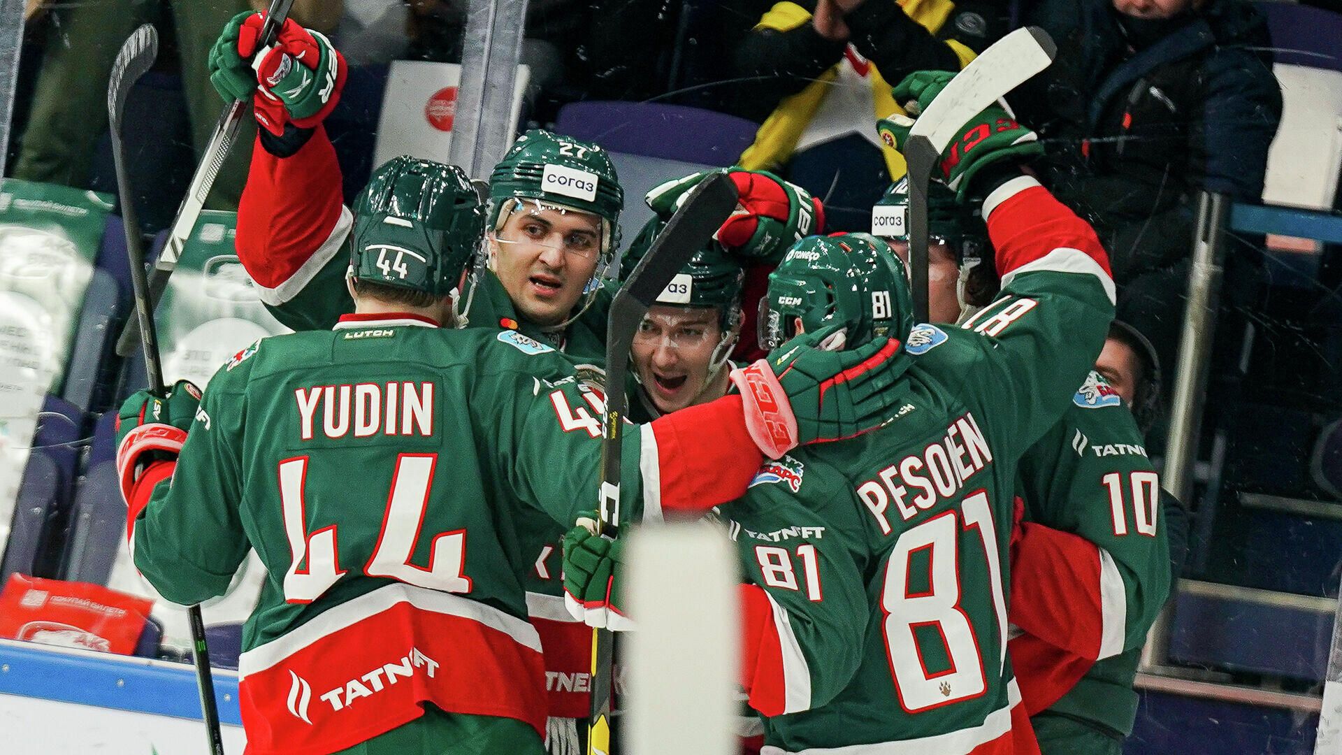 Хоккеисты Ак Барса Хоккеисты Ак Барса - РИА Новости, 1920, 15.01.2021