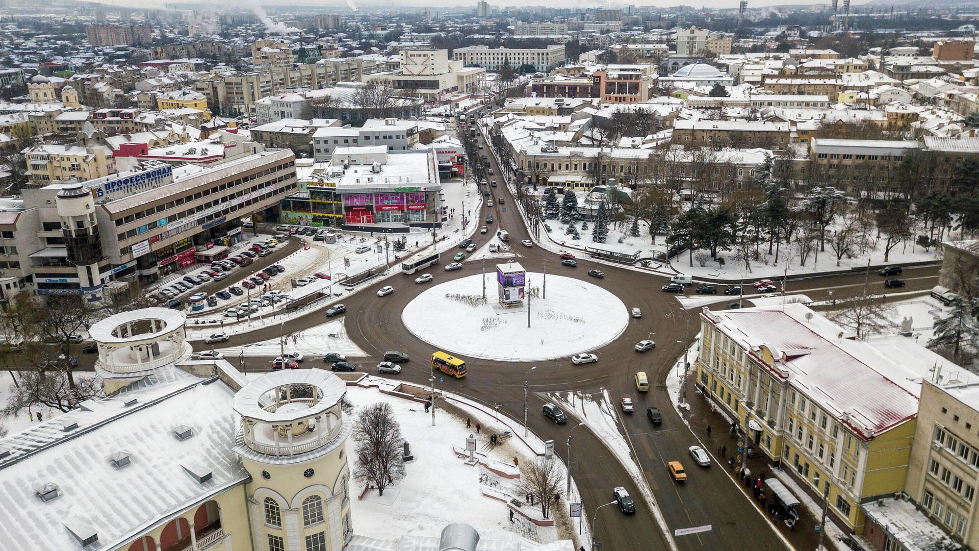Заснеженный Симферополь Заснеженный Симферополь - РИА Новости, 1920, 11.02.2022