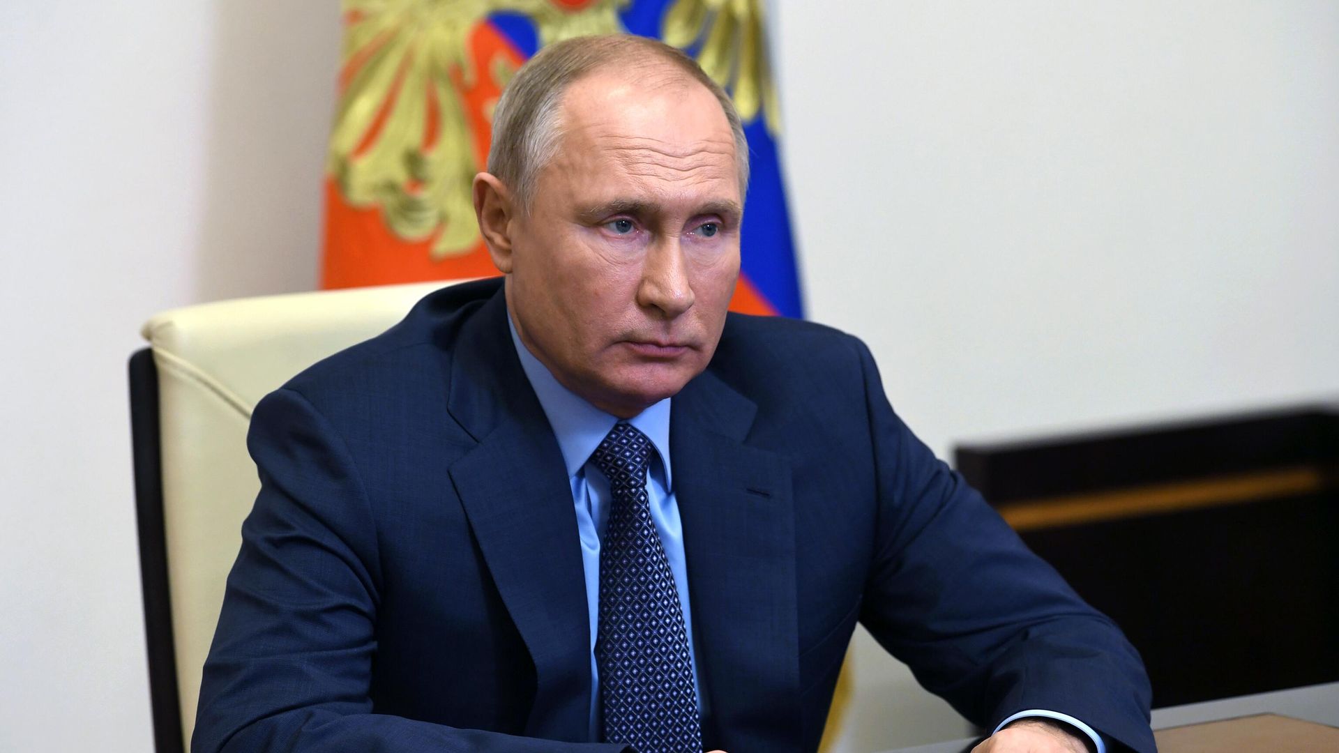 Президент РФ В. Путин провел встречу с главой Газпрома А. Миллером Президент РФ В. Путин провел встречу с главой Газпрома А. Миллером - РИА Новости, 1920, 19.01.2021