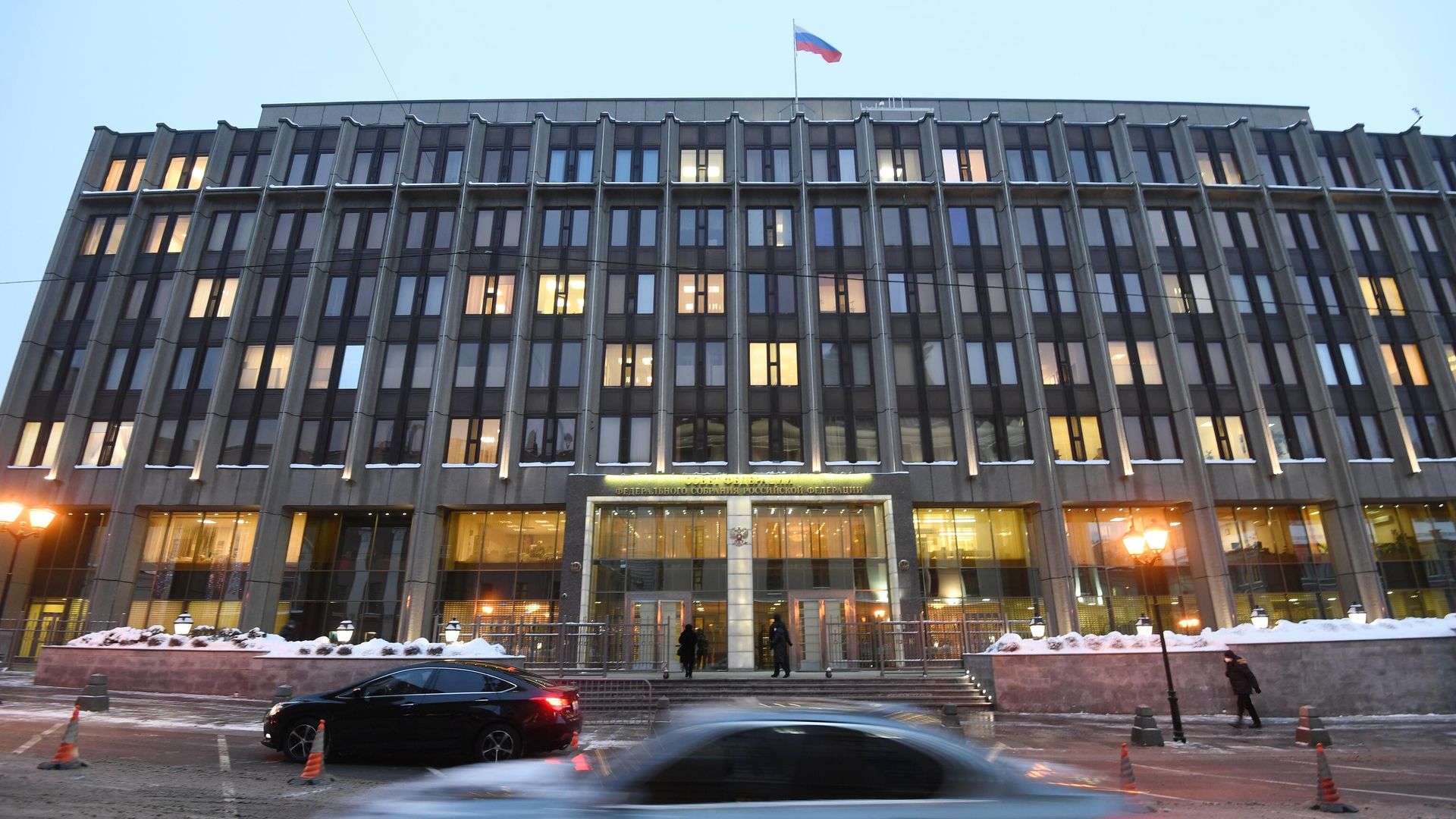 Здание Совета Федерации РФ в Москве Здание Совета Федерации РФ в Москве - РИА Новости, 1920, 17.02.2021