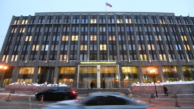 Здание Совета Федерации РФ в Москве