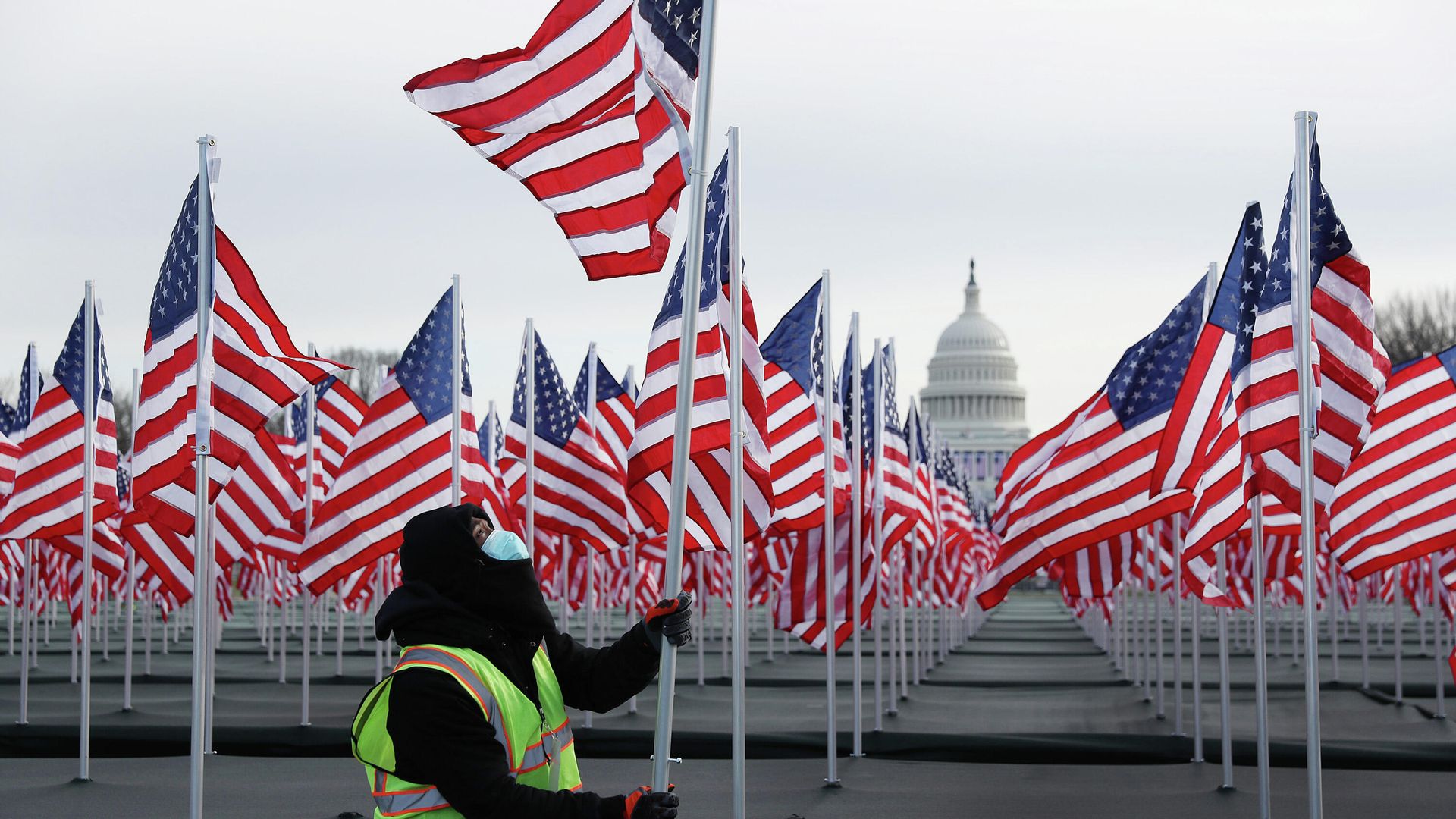 Подготовка к инаугурации избранного президента США Джо Байдена в Вашингтоне, округ Колумбия Подготовка к инаугурации избранного президента США Джо Байдена в Вашингтоне, округ Колумбия - РИА Новости, 1920, 06.02.2021