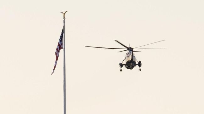 Вертолет президента США Дональда Трампа