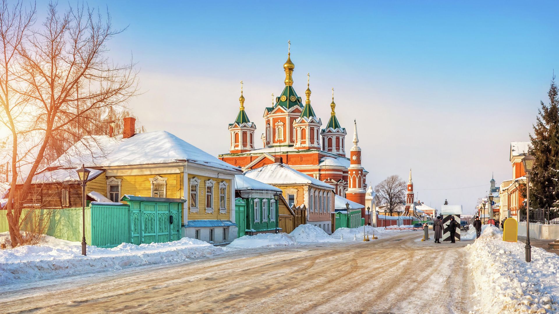 Крестовоздвиженский собор на территории Коломенского кремля Крестовоздвиженский собор на территории Коломенского кремля - РИА Новости, 1920, 10.01.2022