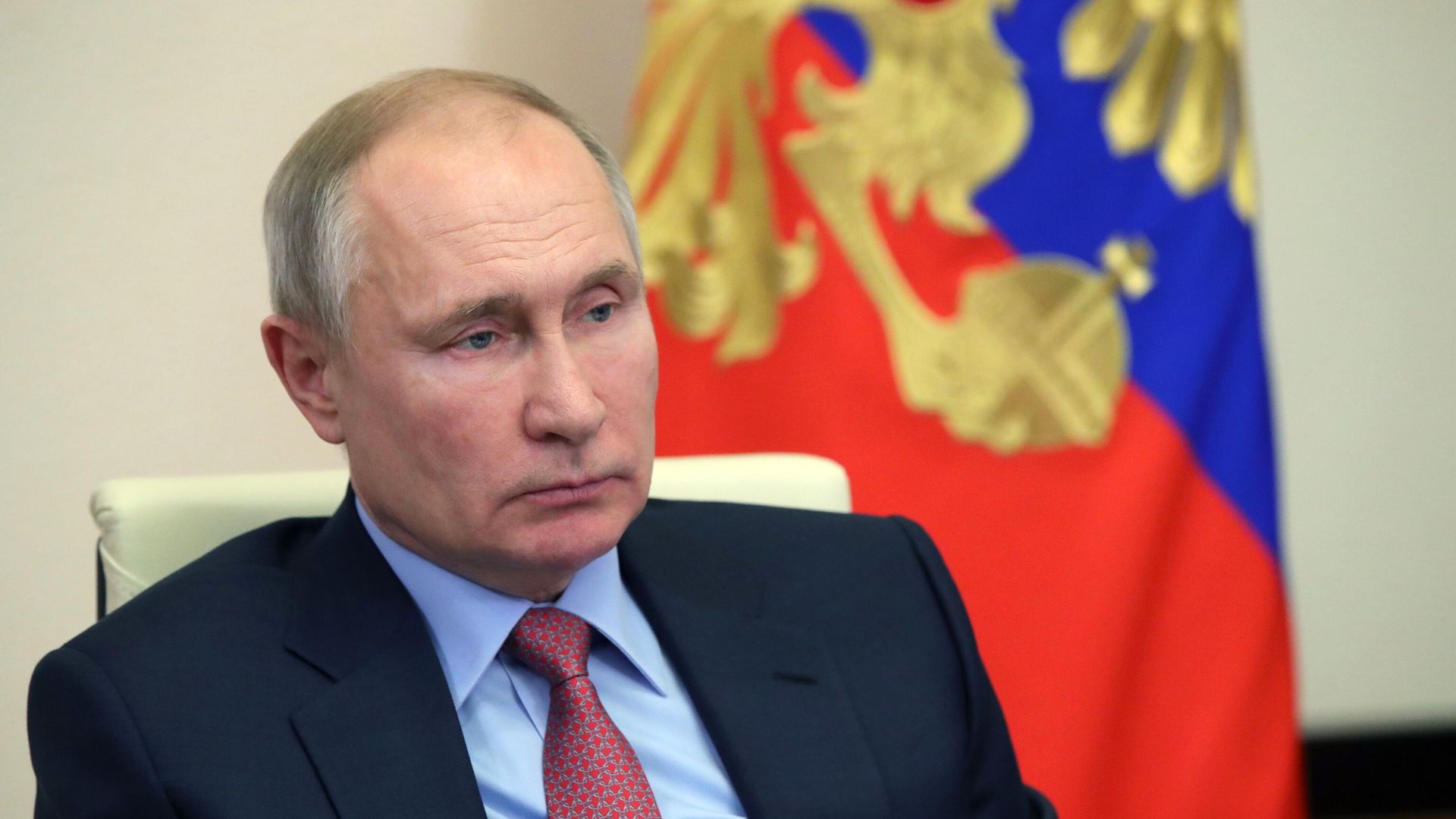 Президент РФ Владимир Путин проводит в режиме видеоконференции совещание по экономическим вопросам - РИА Новости, 1920, 26.01.2021