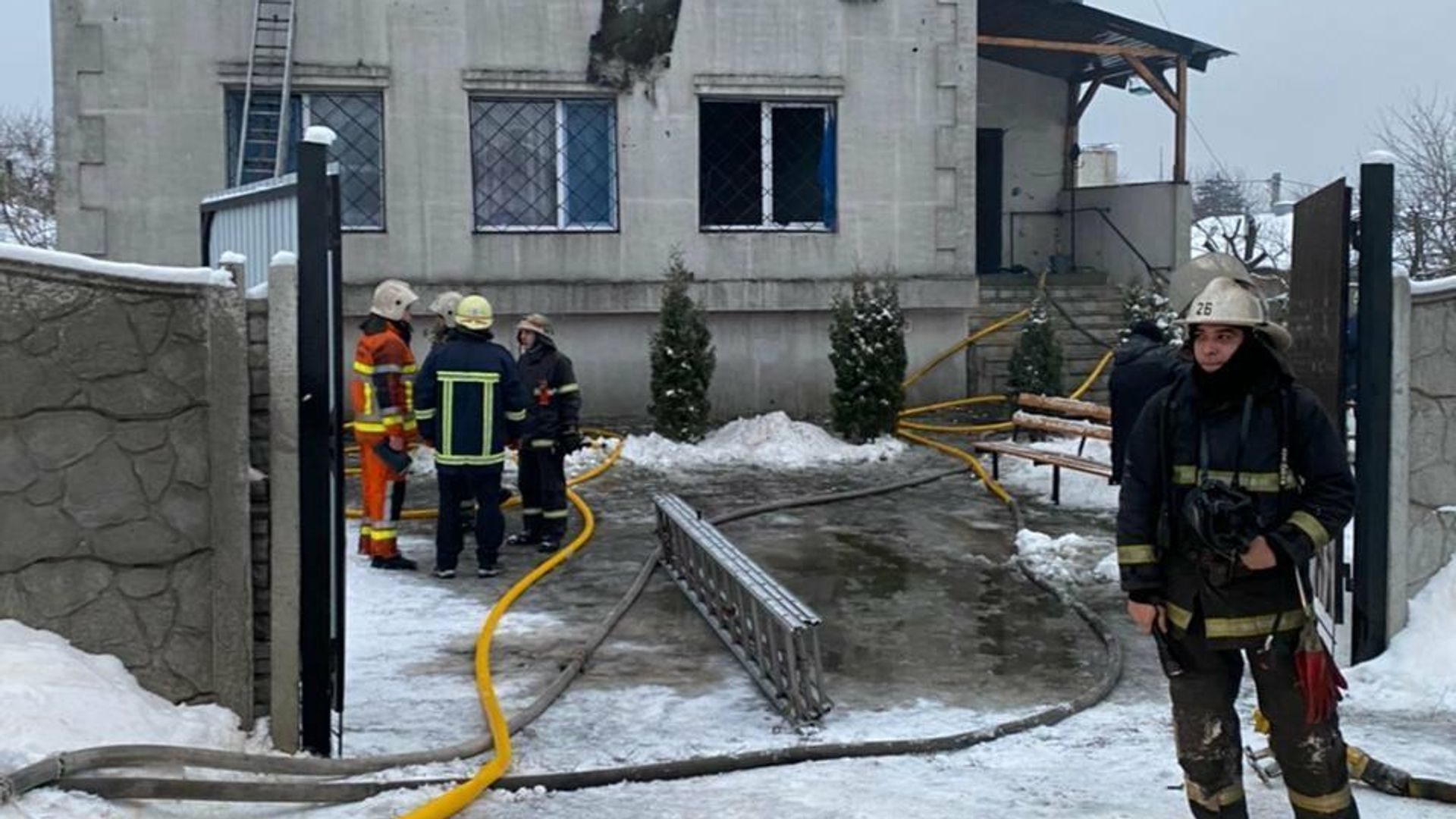 Пожар в доме престарелых в Харькове Пожар в доме престарелых в Харькове - РИА Новости, 1920, 21.01.2021