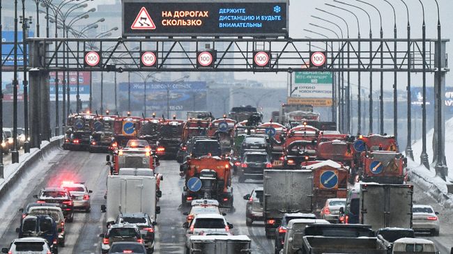 Пробки в Москве
