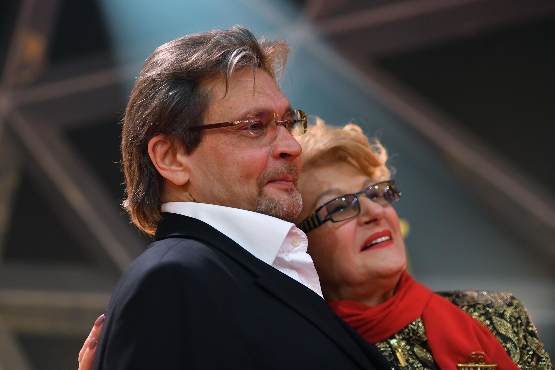 Церемония вручения премии Золотой орел Актер Александр Домогаров и режиссер Светлана Дружинина Церемония вручения премии Золотой орел Актер Александр Домогаров и режиссер Светлана Дружинина - РИА Новости, 1920, 10.07.2023