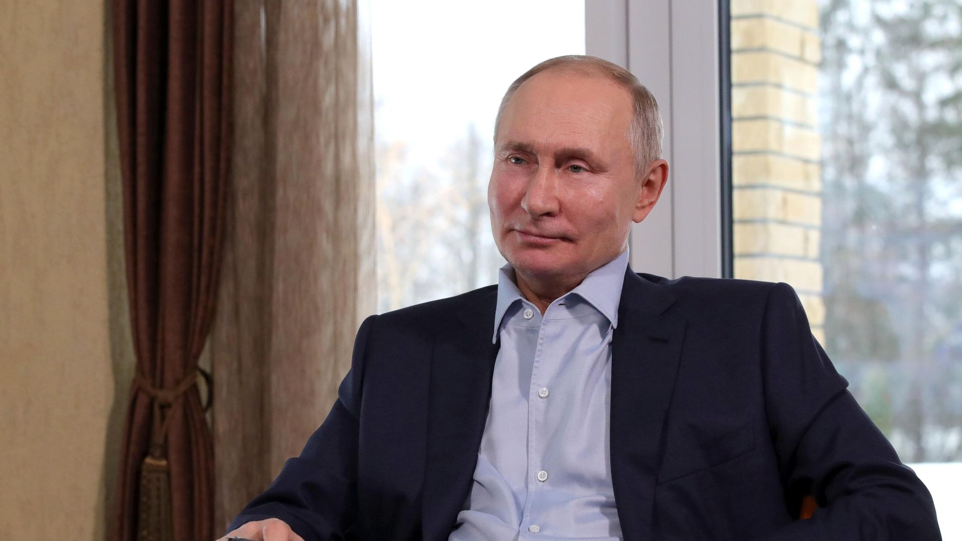 Президент РФ Владимир Путин проводит в режиме видеоконференции встречу с учащимися высших учебных заведений по случаю Дня российского студенчества Президент РФ Владимир Путин проводит в режиме видеоконференции встречу с учащимися высших учебных заведений по случаю Дня российского студенчества - РИА Новости, 1920, 25.01.2021