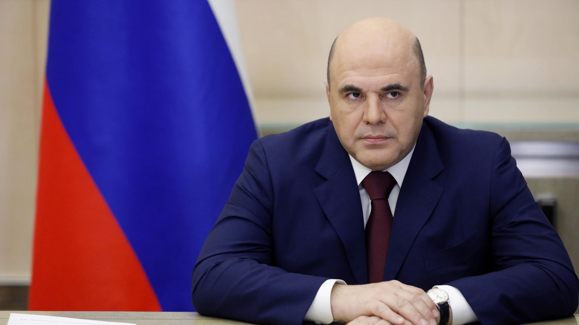 Председатель правительства РФ Михаил Мишустин проводит в режиме видеоконференции совещание с членами кабинета министров РФ Председатель правительства РФ Михаил Мишустин проводит в режиме видеоконференции совещание с членами кабинета министров РФ - РИА Новости, 1920, 28.01.2021