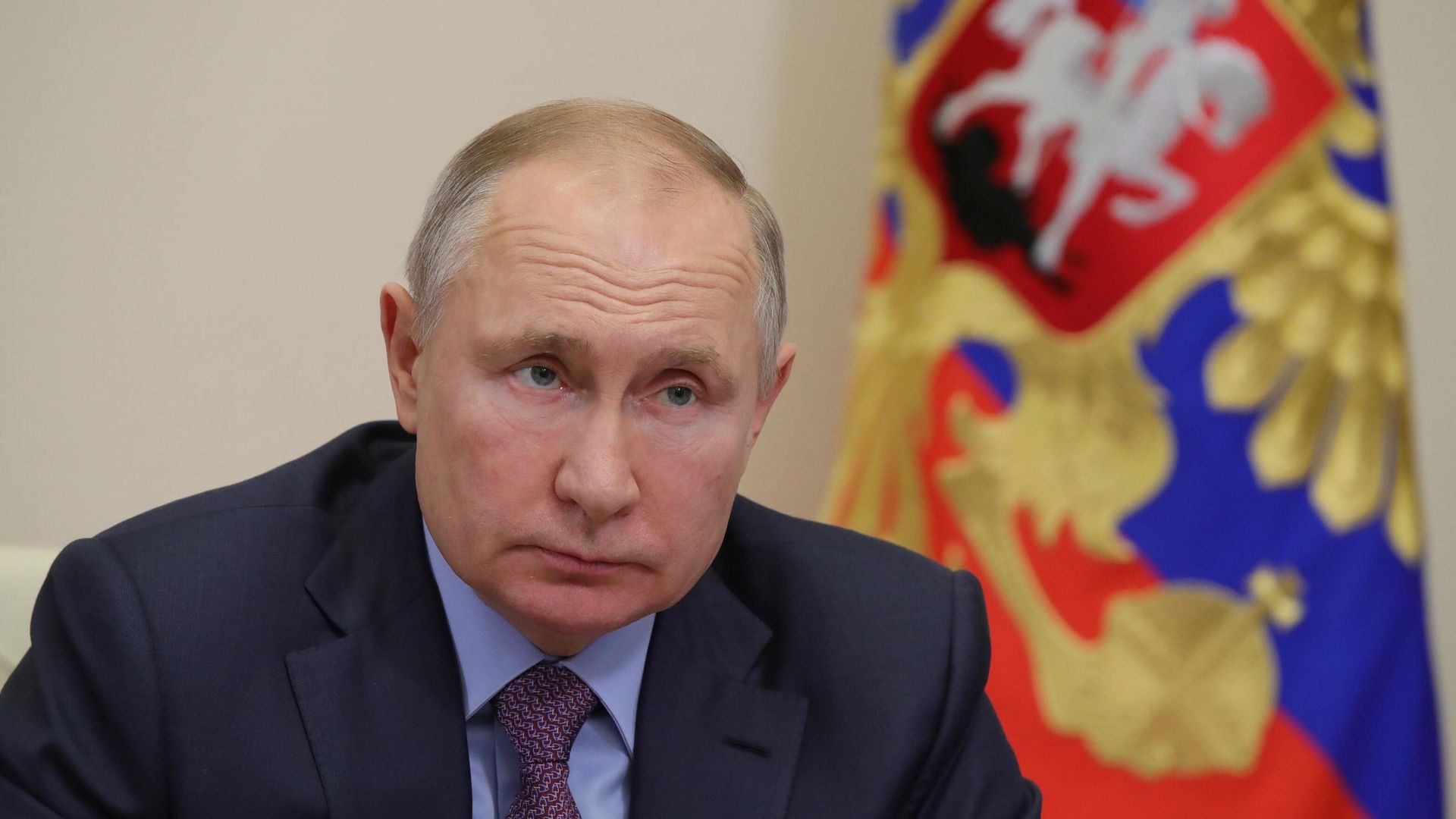 Президент РФ Владимир Путин проводит в режиме видеоконференции совещание с членами правительства РФ Президент РФ Владимир Путин проводит в режиме видеоконференции совещание с членами правительства РФ - РИА Новости, 1920, 30.01.2021