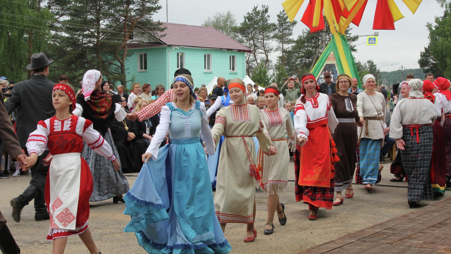 Вепсы на национальном празднике Вепсы на национальном празднике - РИА Новости, 1920, 01.02.2021
