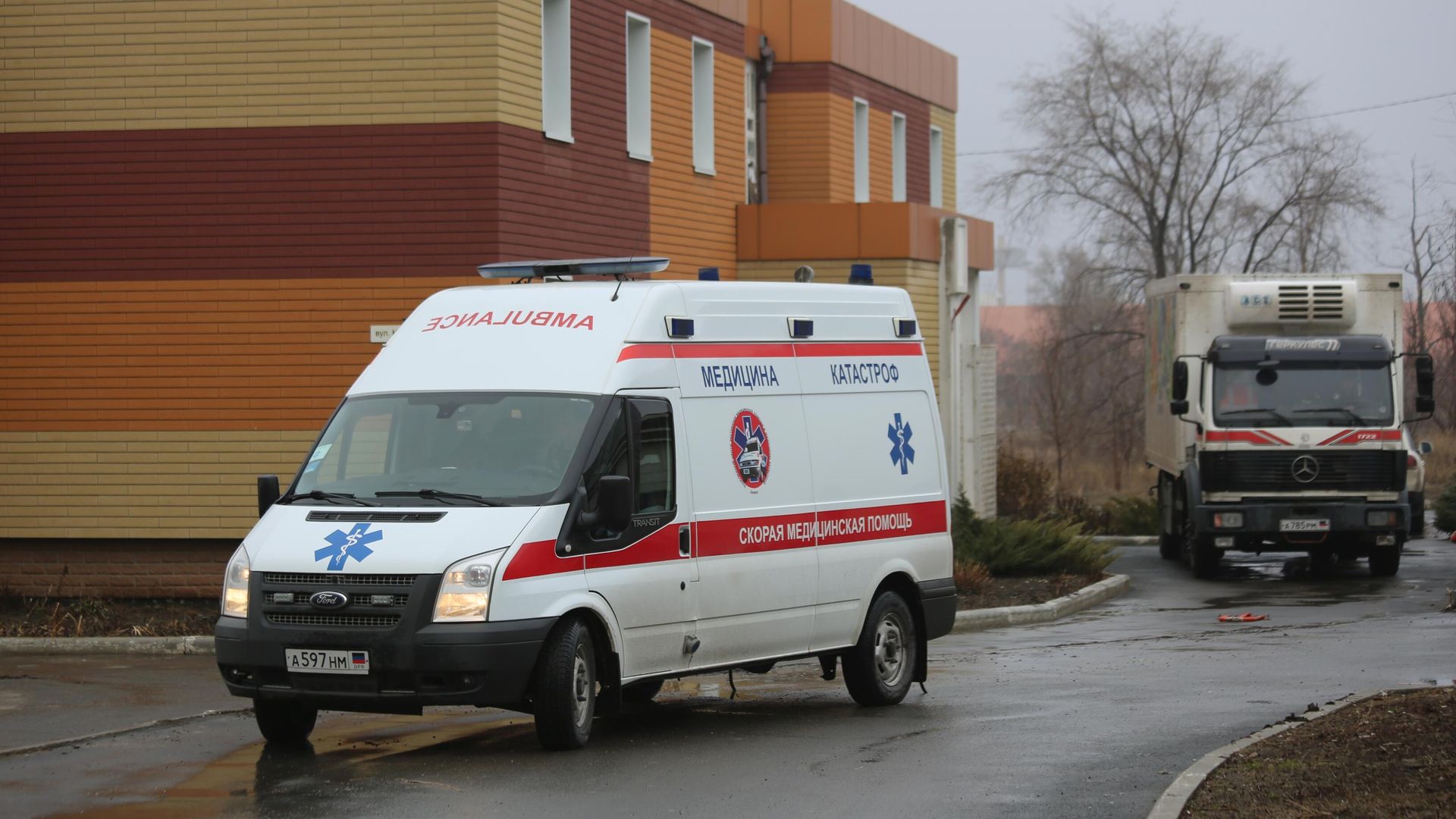 Автомобиль скорой помощи в ДНР Автомобиль скорой помощи в ДНР - РИА Новости, 1920, 07.04.2024