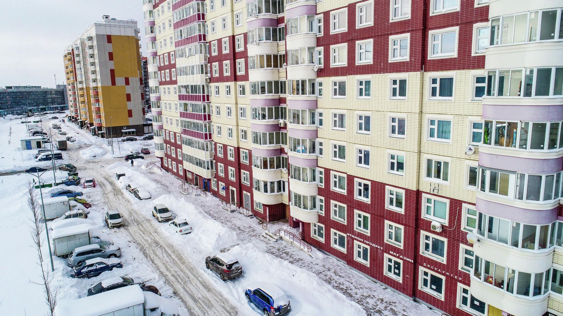 Жилые дома в Новой Москве Жилые дома в Новой Москве - РИА Новости, 1920, 22.12.2021
