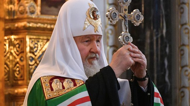 Патриарх Московский и всея Руси Кирилл на Божественной литургии в кафедральном соборном храме Христа Спасителя по случаю 12-й годовщины своей интронизации Патриарх Московский и всея Руси Кирилл на Божественной литургии в кафедральном соборном храме Христа Спасителя по случаю 12-й годовщины своей интронизации
