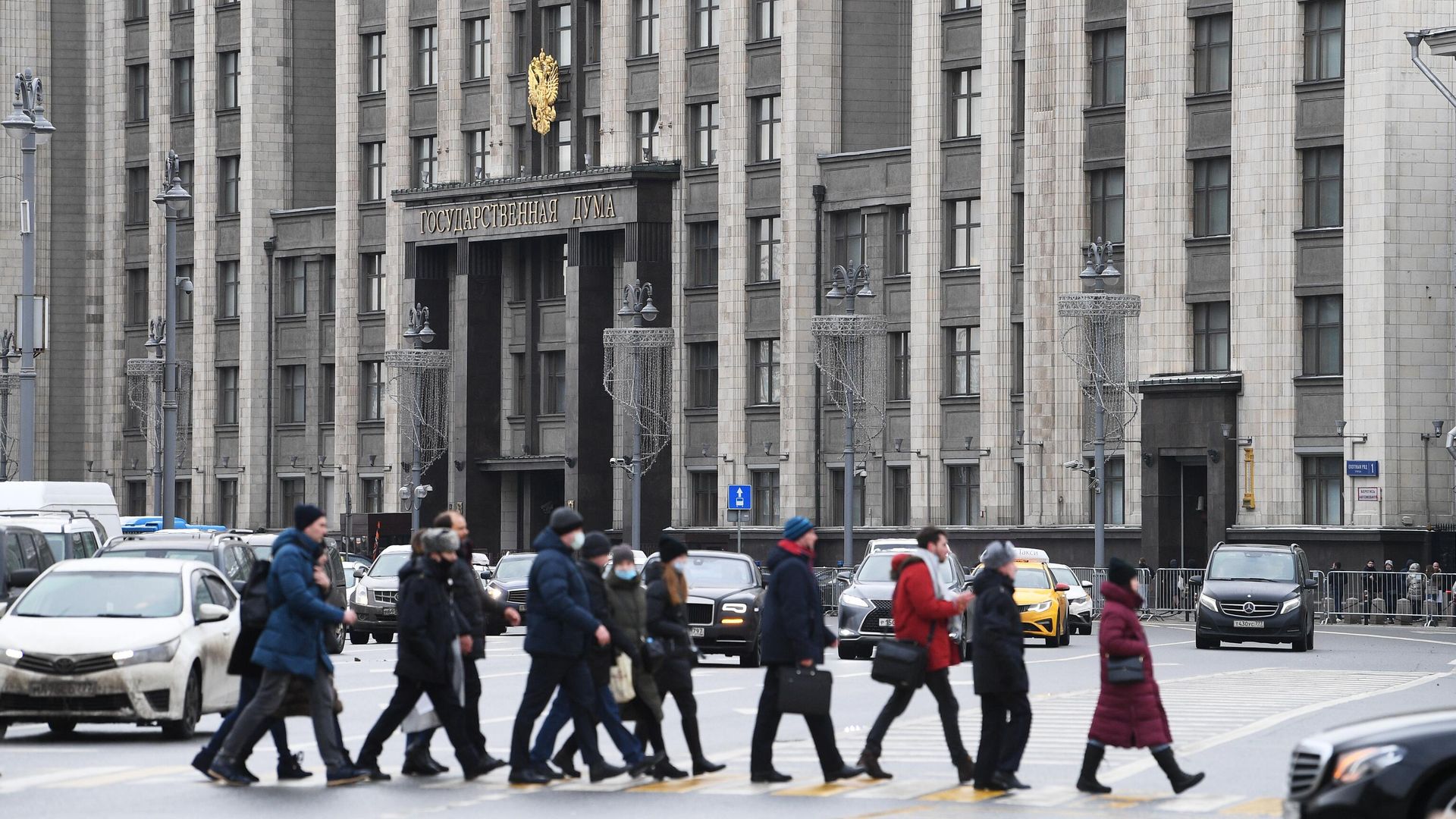 Здание Государственной думы РФ в Москве Здание Государственной думы РФ в Москве - РИА Новости, 1920, 03.01.2023