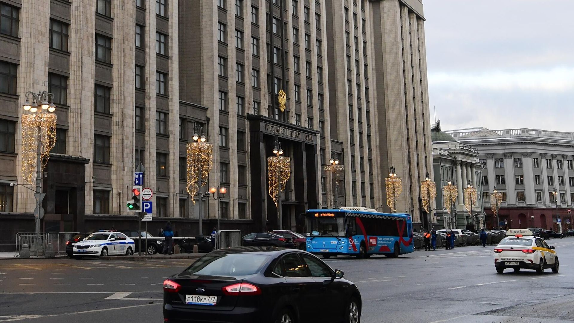 Здание Государственной думы РФ в Москве Здание Государственной думы РФ в Москве - РИА Новости, 1920, 16.02.2021